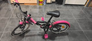 Bicicleta infantil Btwin 16 niña
