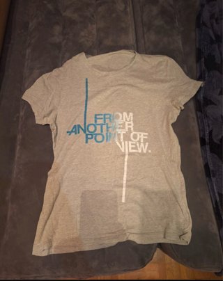 T-shirt uomo Tezenis grigia stampa frontale