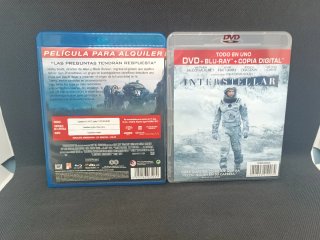 Blu-ray Interstellar y Prometheus