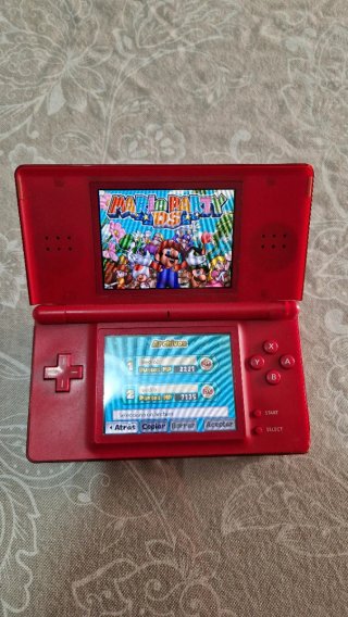 Nintendo DS Lite Roja + Mario party DS