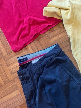 Maglietta Polo Reebok Rossa Uomo