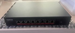 Switch Ethernet Yuanley 10Gbps 8 Puertos RJ45