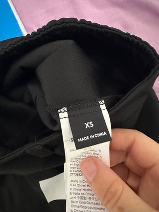 Pantalones de traje negros largos