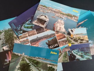 Conjunto di 12 cartoline di Salou anni 70/80
