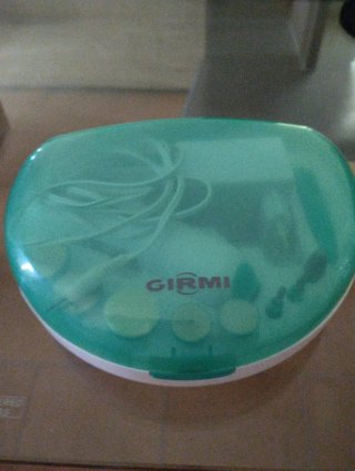 Set Manicure Girmi Verde e Bianco