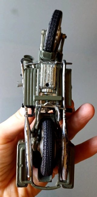 Polistil 1/15 Moto Guzzi V7 700 Polizia vintage
