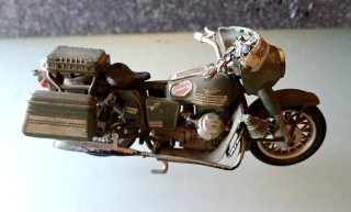 Polistil 1/15 Moto Guzzi V7 700 Polizia vintage