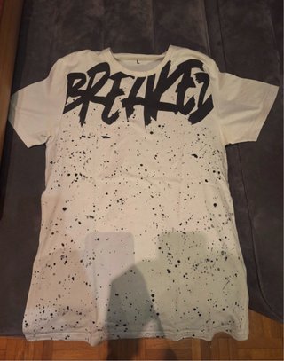 T-shirt uomo Terranova bianca stampa