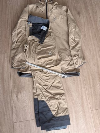 Traje Esquí Haglofs Chaqueta XL Pantalón L