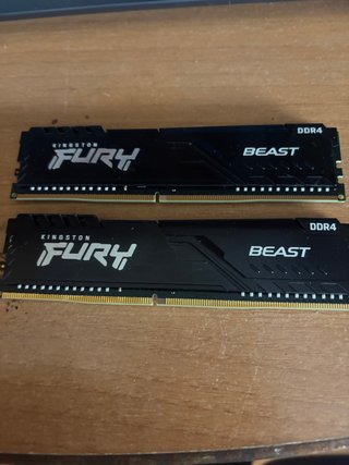 2x Kingston FURY Beast DDR4 8GB RAM