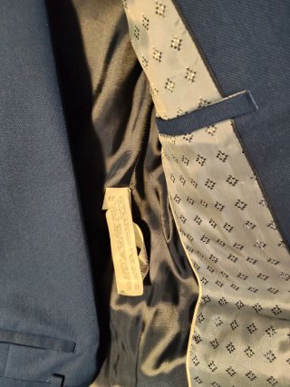 Traje juvenil azul