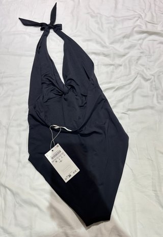 Bañador Zara Home Negro Talla M