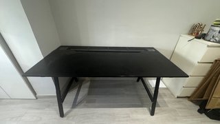 Mesa Escritorio Negra Regulable