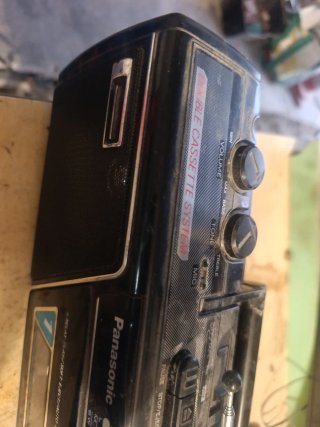 Radio Cassette Panasonic FM/MW/LW
