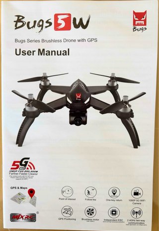 Dron MJX Bugs 5W GPS 5GWifi a estrenar