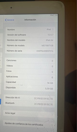 iPad Apple Plata