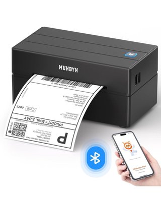 Impresora Térmica Bluetooth MUNBYN Negra