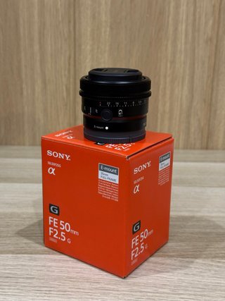 Objetivo Sony FE 50mm F2.5 G Full-Frame