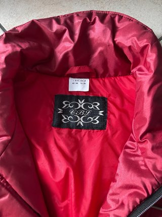 Tuta Sci Vintage Donna Tg. S Rossa
