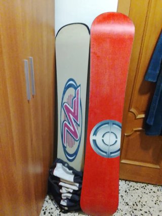2 Tablas Snowboard,con funda