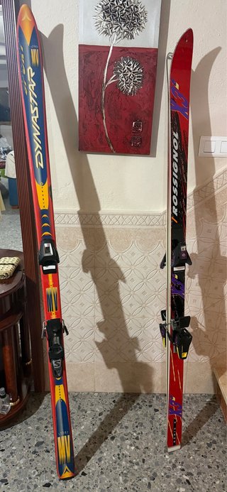 Esquís Dynastar y Rossignol