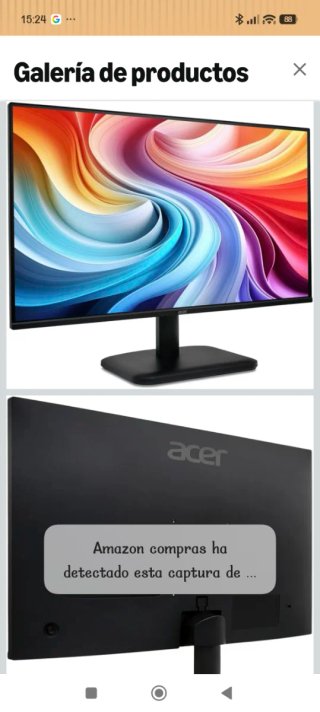 Monitor Acer Nero