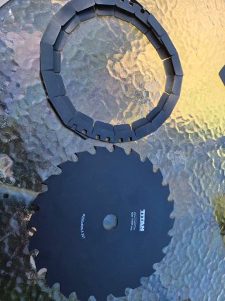 Juego de Disco de corte Titan