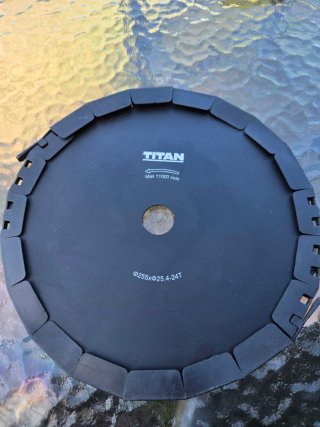 Juego de Disco de corte Titan