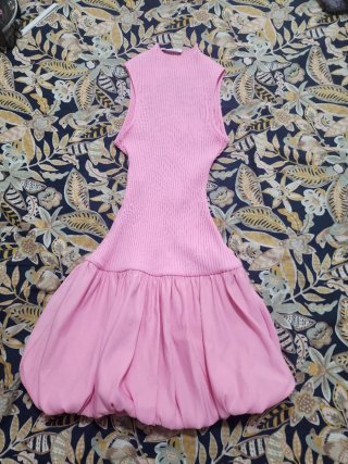 Vestido de fiesta Bubble Rosa