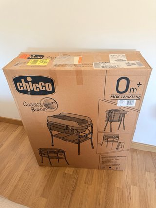 Cambiador Bebé Chicco Cuddle & Bubble