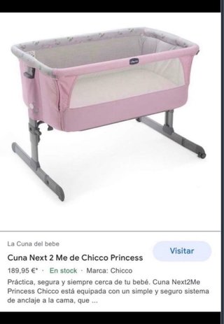 Minicuna Chicco Colecho Princess