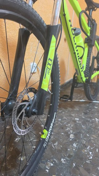 Bicicleta Rockrider ST 500 Verde