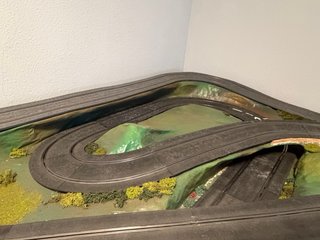 Maqueta Rally Scalextric Montañas 1:32