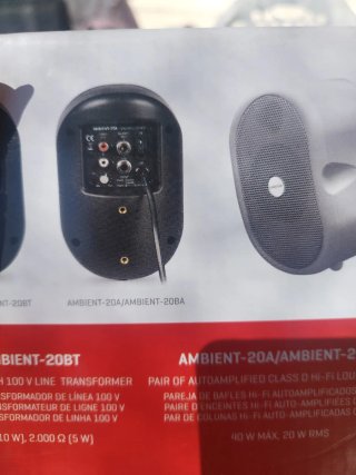Altavoces Fonestar Ambient Series