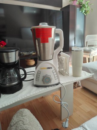Batidora de vaso acero inoxidable