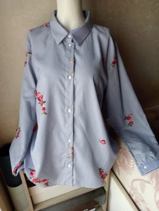 Camicia con ricamo - Elena