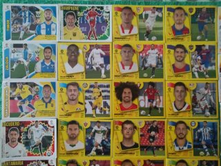 Lote cromos fútbol La liga Panini
