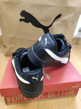 Zapatillas Puma Negras grounded SL, 398417 02