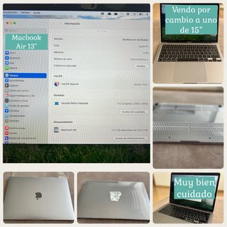 MacBook Air M1 13” Argento