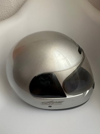 Casco Moto Infantil NZI Plata