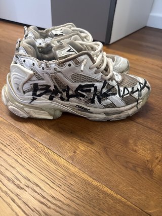 Balenciaga Runner Bianche Graffiti Taglia 40