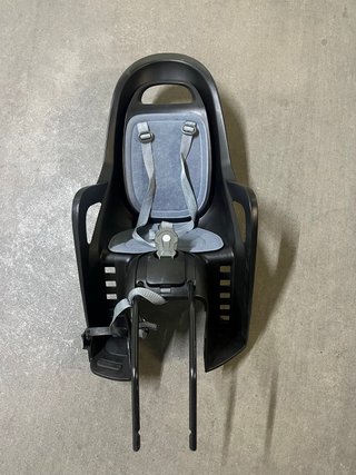 Silla Portabebés Bicicleta Negra