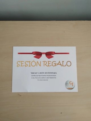 Sesión fisioterapia