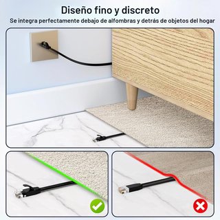 Cable USB C a Ethernet Retráctil 1.8m Gigabit CAT6