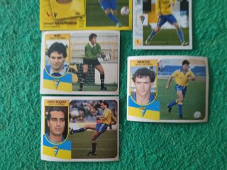 Lote de cromos de fútbol Cadiz CF Panini