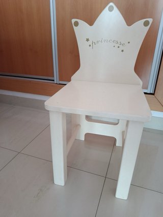 Mesa y Silla Infantil Princesa
