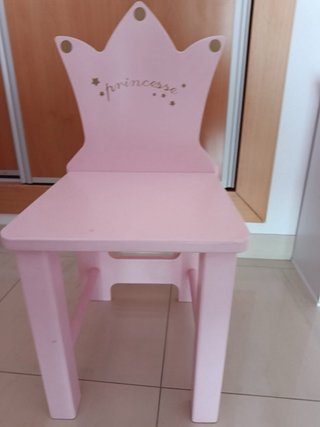 Mesa y Silla Infantil Princesa