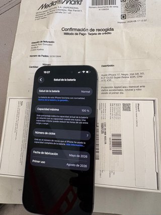 iPhone 17 256GB Negro