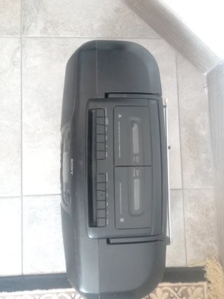 Radio CD Sony Mega Bass Negra