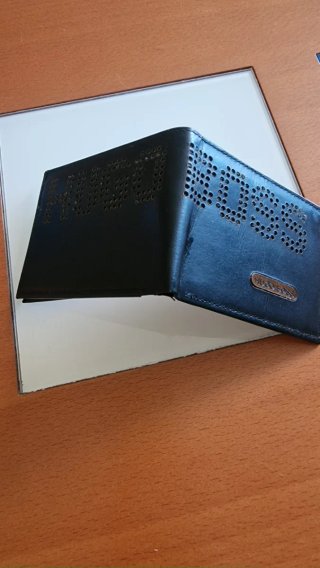 Cartera Hugo Boss Negra Hombre